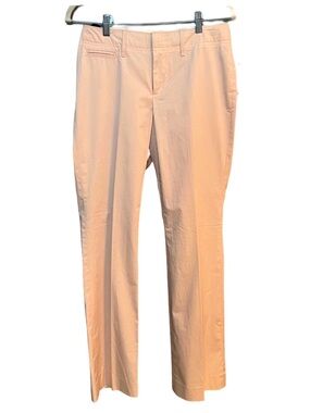 Gap Lightwear Pink Straight Leg Trousers Office Career Pants Size 4